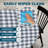 Gracie Vinyl Fitted Tablecloth Cover, Checke Design, Flannel Backed Lining Fits Tables Up-To 48X68 Oval/-186713755