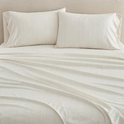 Martha Stewart Faux Bois Cotton Sheet Set