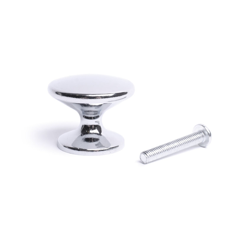 Anayra 50mm Diameter Round Knob, Pewter