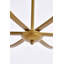Lustre en roue de chariot à 6 lumières de style bougie Henton-330010119-330678278