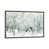 Toile encadrée de bois rustique foncé sélectionné