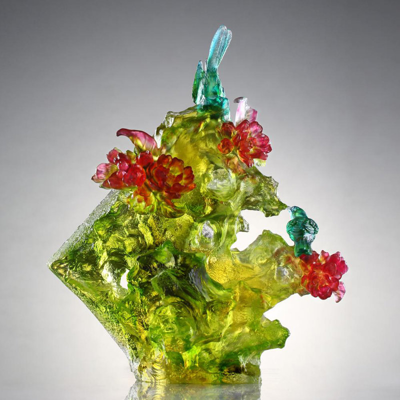 Fish and Bird Sculpture
