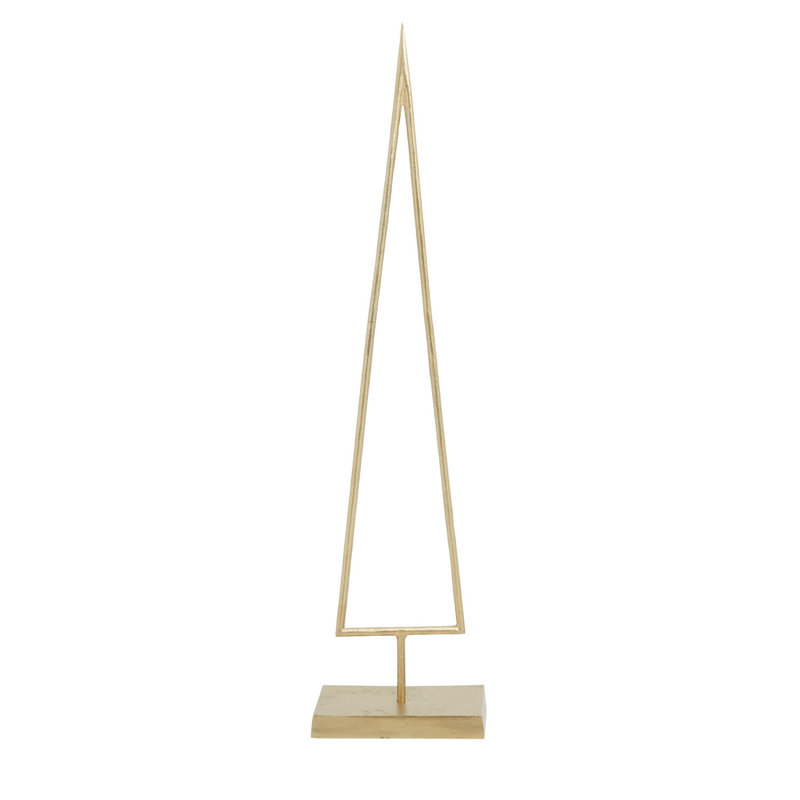 Arbre triangulaire en aluminium Cassina, H 52 po x l 12,5 po x P 7,75 po
