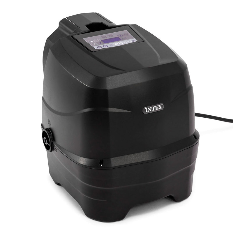 Intex PureSpa Plus Inflatable Square Hot Tub Spa with LED Light