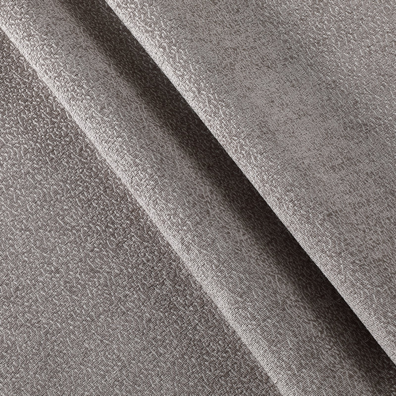 Dhriya Curtain Single Panel, Taupe, 52" W x 84" L