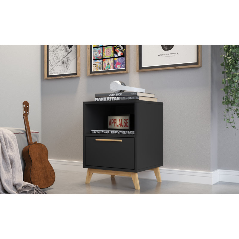 Natchitoches End Table, Black