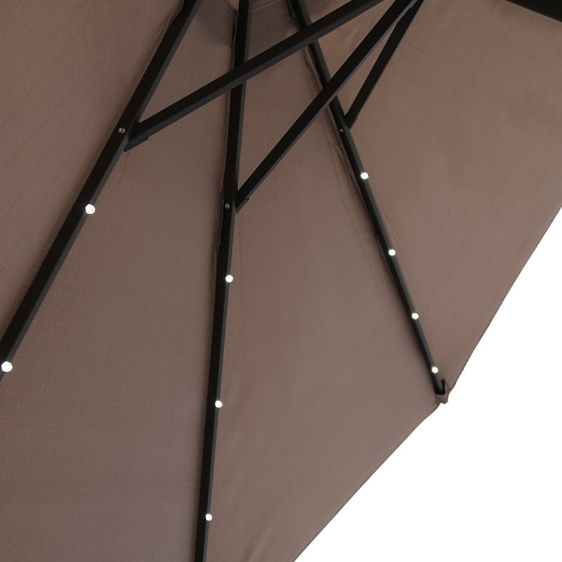 270cm Market Parasol, Brown
