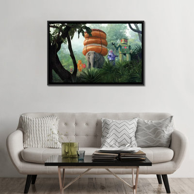 « on tiger mountain », art sur toile