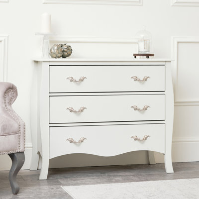 Adrianne 90cm W 3 - Drawer Chest of Drawers