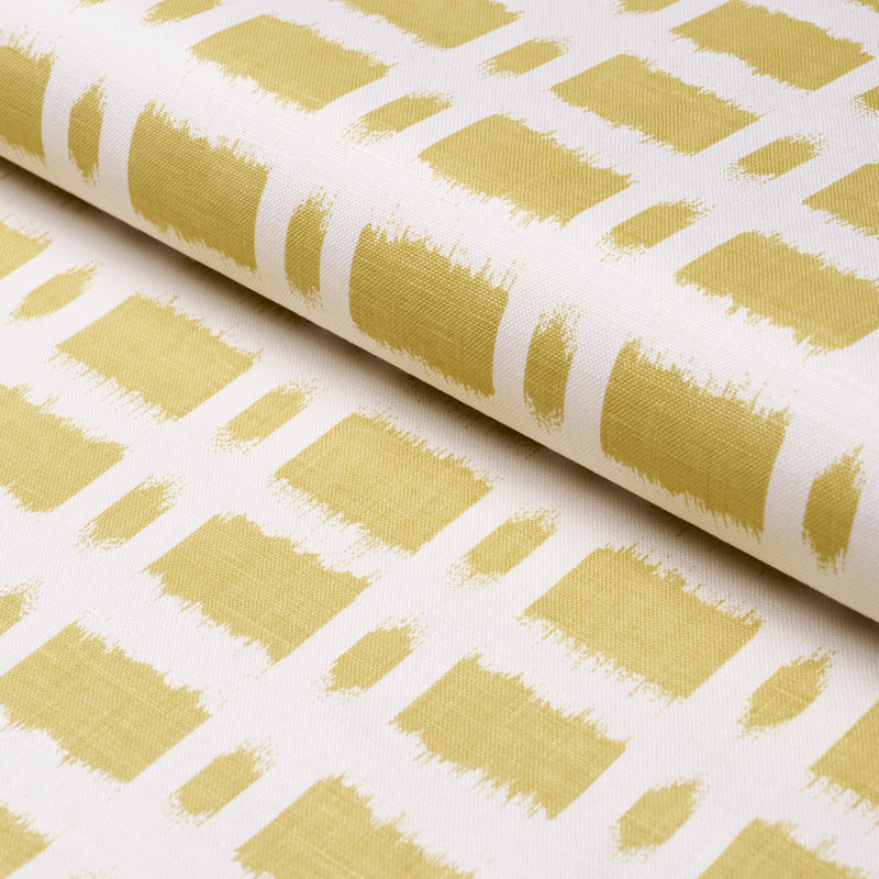 Schumacher X Veere Grenney Townline Road Fabric, Mimosa