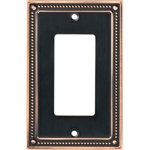 Classic Beaded 1-Gang Rocker Wall Plate