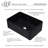 29.75'' L Single Bowl Fireclay Kitchen Sink-25300965