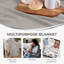 Jeté en coton natté respirant toutes saisons pour le lit Bertie-1006763661-947716643