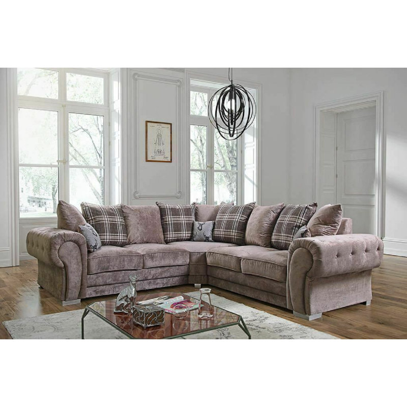 Argonaut Living Room Set, Linen Chenille