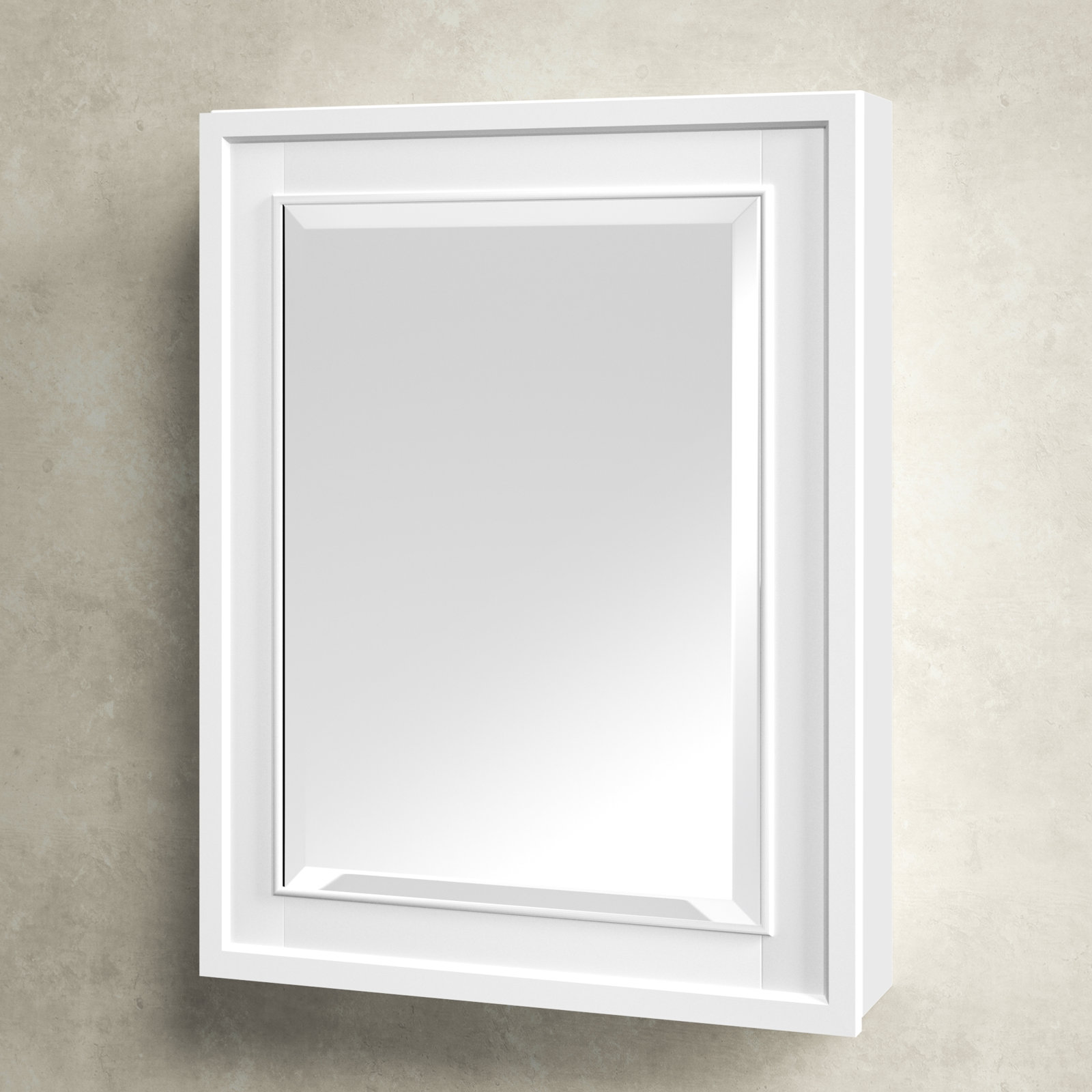 Charley Surface Medicine Cabinet, White, 32" H x 24" W x 5.1" D