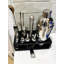 Ensemble d'outils de bar 13 pièces en acier inoxydable avec support en bambou - Ensemble complet de barman pour la maison, la cuisine et les cadeaux