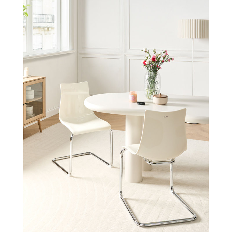 42cm H Side Chair, White
