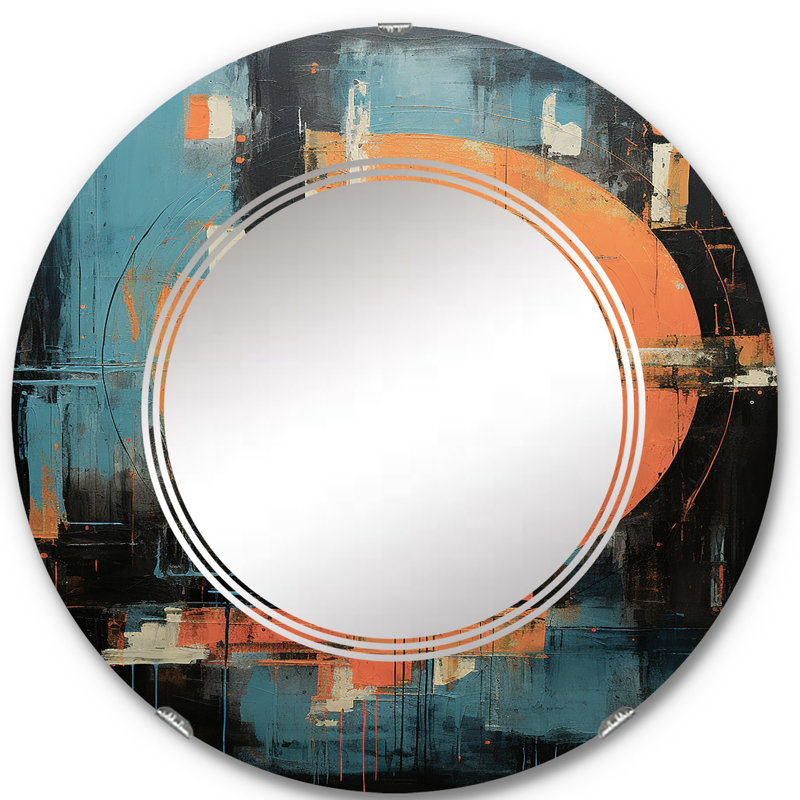 Fernow Circle Mirror, 24" x 24"