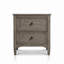 Ensemble de chambre à coucher avec lit gigogne et table de chevet 2 pièces Isiah-64152168