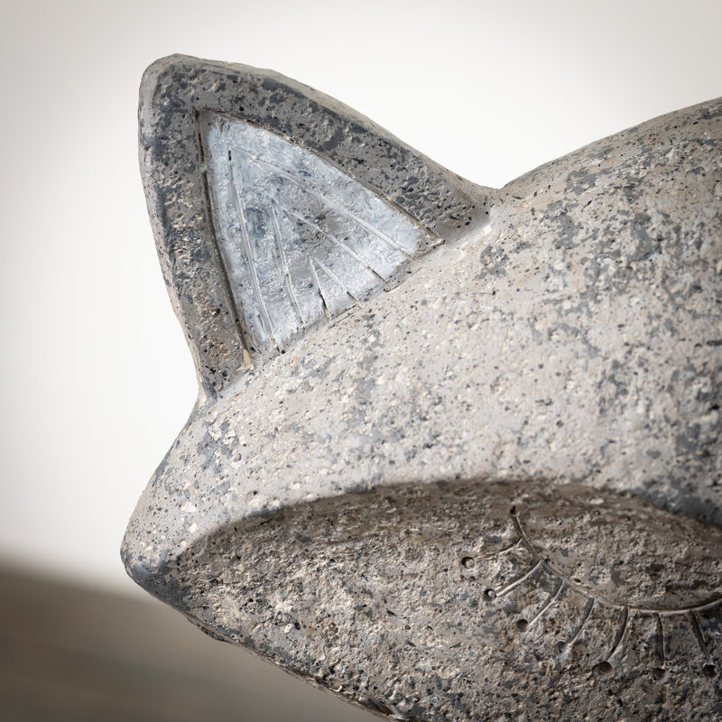 Statue de jardin renard