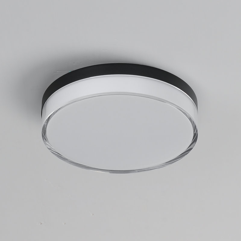 Plafonnier encastré, Noir