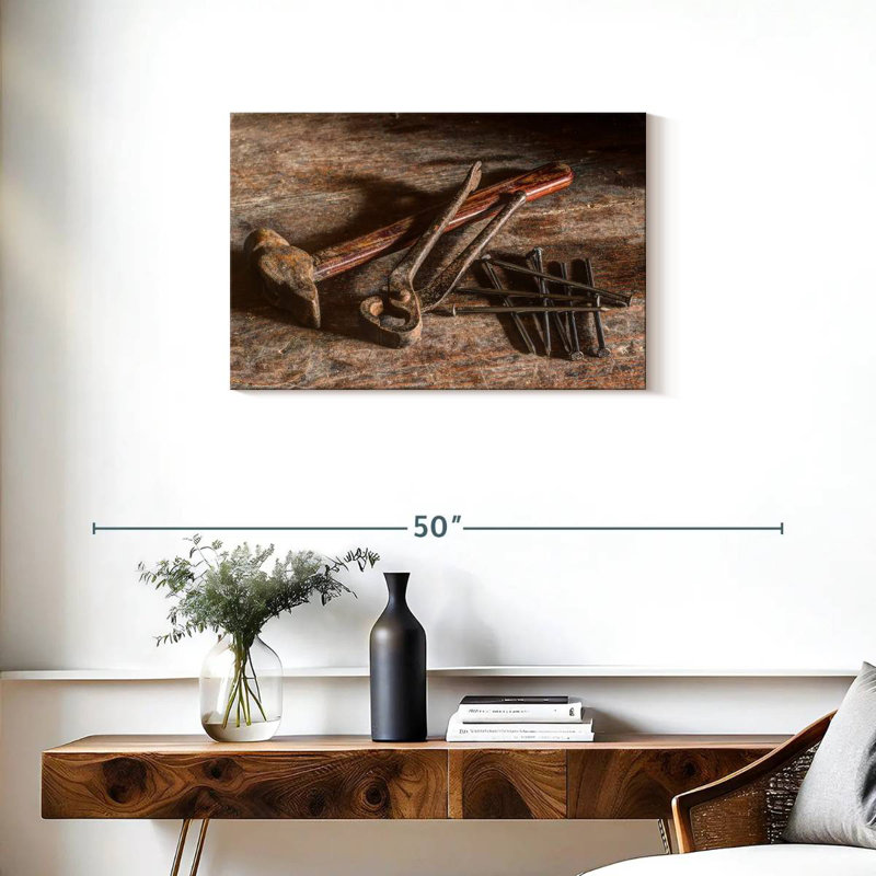 Alcaraz Old Tools, 20" H x 30" W