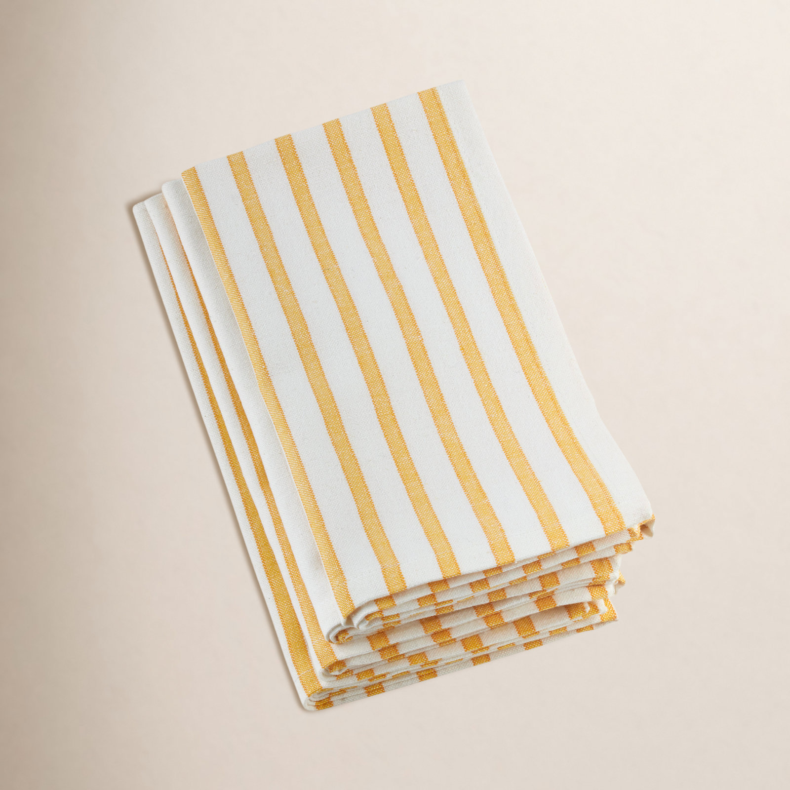 Enora Reversible Cotton Napkin, Yellow