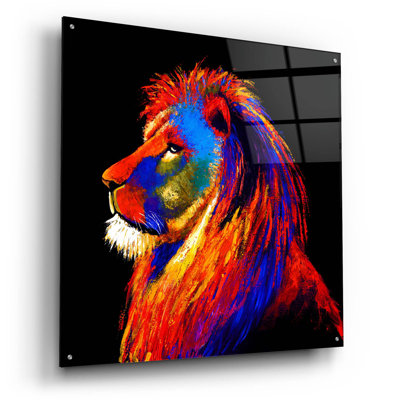 Leetta The Lion by Incado - Unframed Print