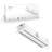 13.75'' White LED Adjustable Recessed Trim