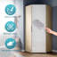 186*80*80CM Modern Simple Corner Wardrobe With High Light UV Door Panel,Solid Wood Style-1125755706