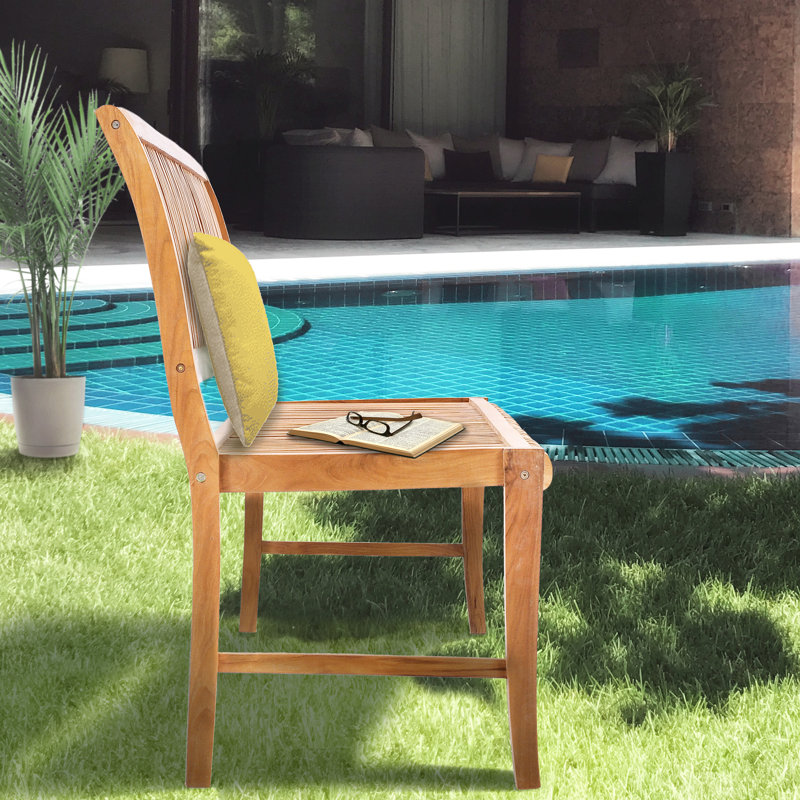Castle Outdoor Teak Bench