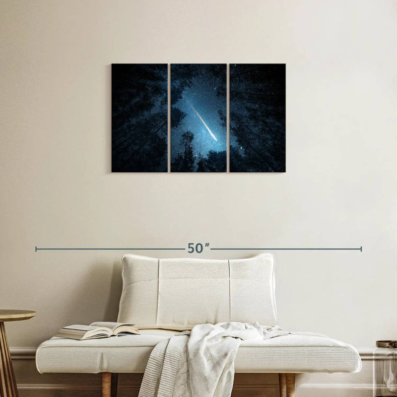 Oberle Comet Over Trees, 20" H x 33" W