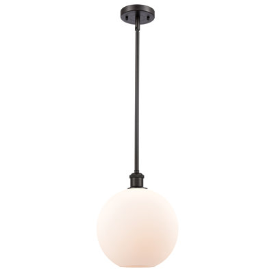 Luminaire suspendu sphère 1 lumière Baran