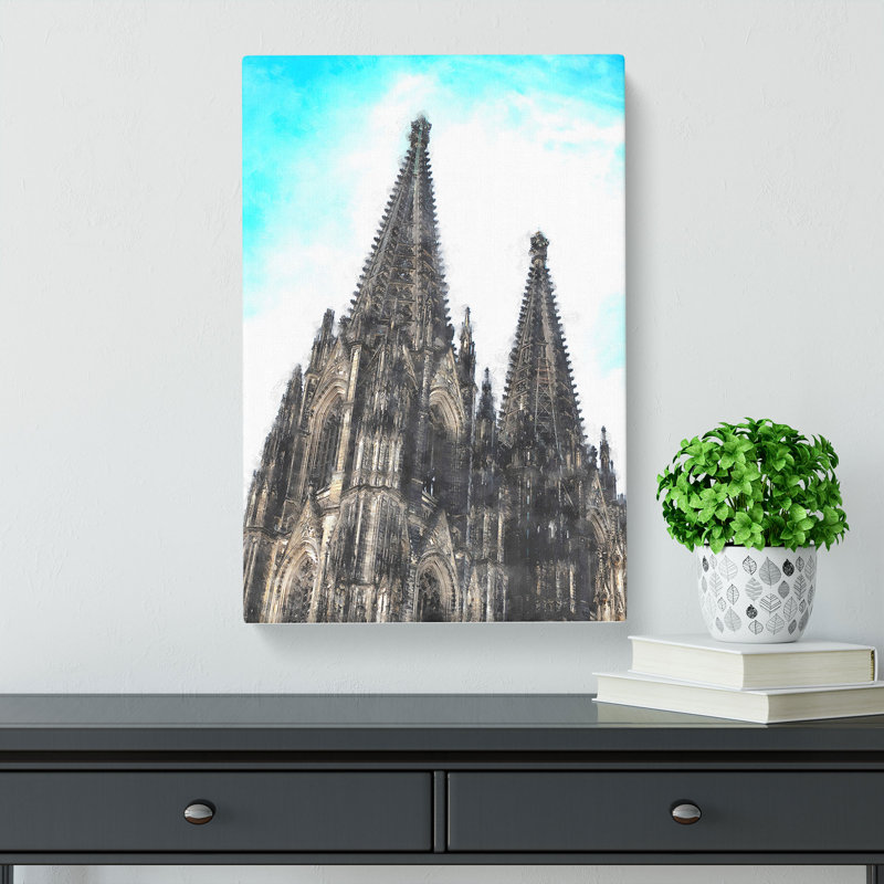 Cologne Cathedral Germany - Wrapped Canvas, 76cm H x 50cm W x 3cm D
