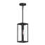 Luminaire suspendu d'extérieur à une lumière avec panneaux de verre transparent Ryle-127392951