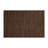 Solid Brown Indoor and Outdoor Area Rug-607629105