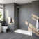 ABC6034 60" W 34" D Non-slip Rectangular Triple Shower Base
