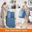 Polyethylene Plastic and Cardboard / Paper Laundry Hamper