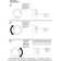 Sch. 40 PVC Tip-Toe Bathtub Leg Drain Assembly with Patented Deep Soak Overflow