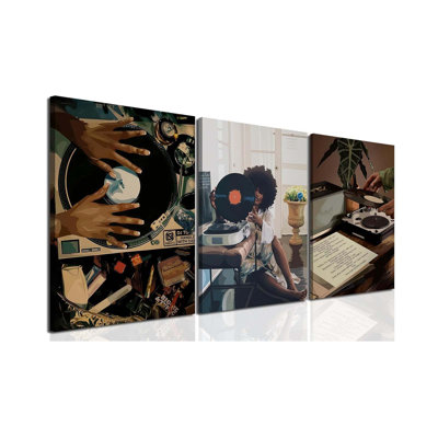 3 Piece Wrapped Canvas Print
