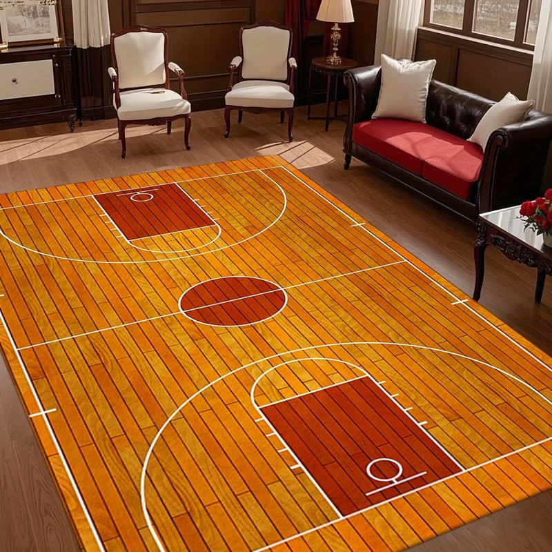 Fashionable 2D Printed Rugs For Home And Commercial Use, Suitable For Living Rooms, Sofa Cushions, Bedroom Rugs, Bedside Blankets, Entrance Mats, And Dining Table Carpets, Ideal For Malls, Cafes, And Various Settings, Offering Comfort And Aesthetic