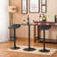 Ensemble de table de bar et tabourets à hauteur réglable avec élévateur pneumatique-1419652690-1419652780