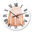 Gâteau de Pâques sur blanc - horloge murale traditionnelle-1508970732