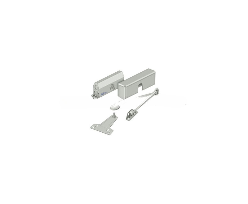 Ferme-porte Deltana DC70-AL DC70 Finition aluminium, Aluminum