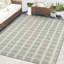 Tapis intérieur / extérieur vert Abani OCE100B Gridscape-1238322715