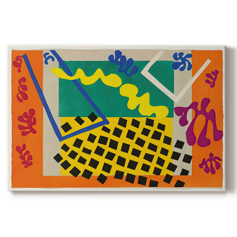 The Snail (L'Escargot)-Henri Matisse-Gallery Wrapped Canvas-1953, 24x36