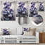 Décoration murale violette et violette Dream II - Violets-92735231