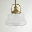 Luminaire suspendu simple à 1 lumière Aylin
