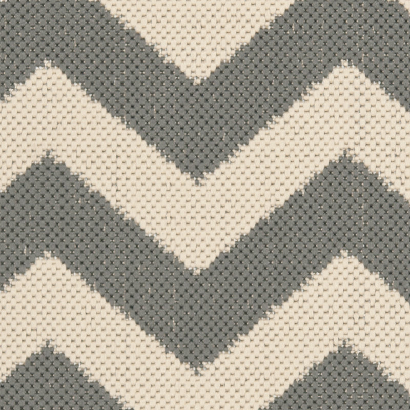 Camellia Hooked Grey/Beige Rug Indoor/Outdoor Rug, Rectangle 61 x 109 cm