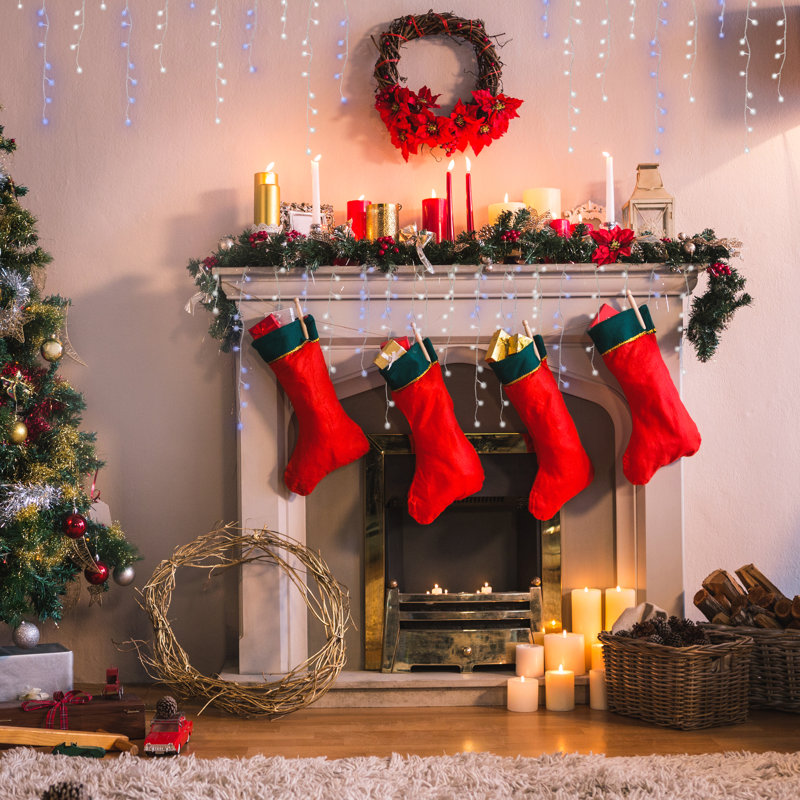 LED Twinkle Indoor / Outdoor Icicle Lights